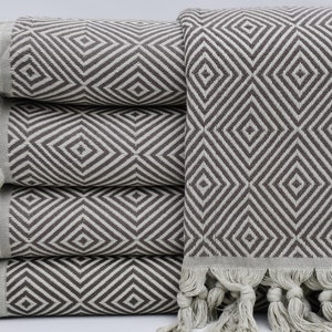 Blankets And Throws,Turkish Blanket,Turkish Bedspread,65&quot;x87&quot;,Bed Cover,Sofa Cover,Brown Blanket,Bulk Blankets,Turkish Throws,K2-BaklavaB