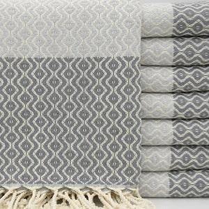 Beach Towel,Pool Towel,Cotton Towel,Ultra Thick Towel,Turkish Towel,Towel,Bath Towel,Pool Towel,40&quot;x67&quot;,Gray And Light Gray Towel,B2-gözyaşı