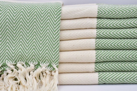 Handtuch Olivgrün,Handtuch,Küche Dekoratives Handtuch,Peshkir Handtuch,65x40cm,Türkisches Handtuch,Kopftuch,Geschirrtuch,K1-balıksırtıH