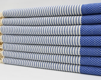Blue Towel,Turkish Peshtemal,Cotton Towel,Hammam Towel,Bath Towel,Spa Towel,Towel,Turkish Towel,Beach Peshtemal,Fouta 40"x70",B1-helen
