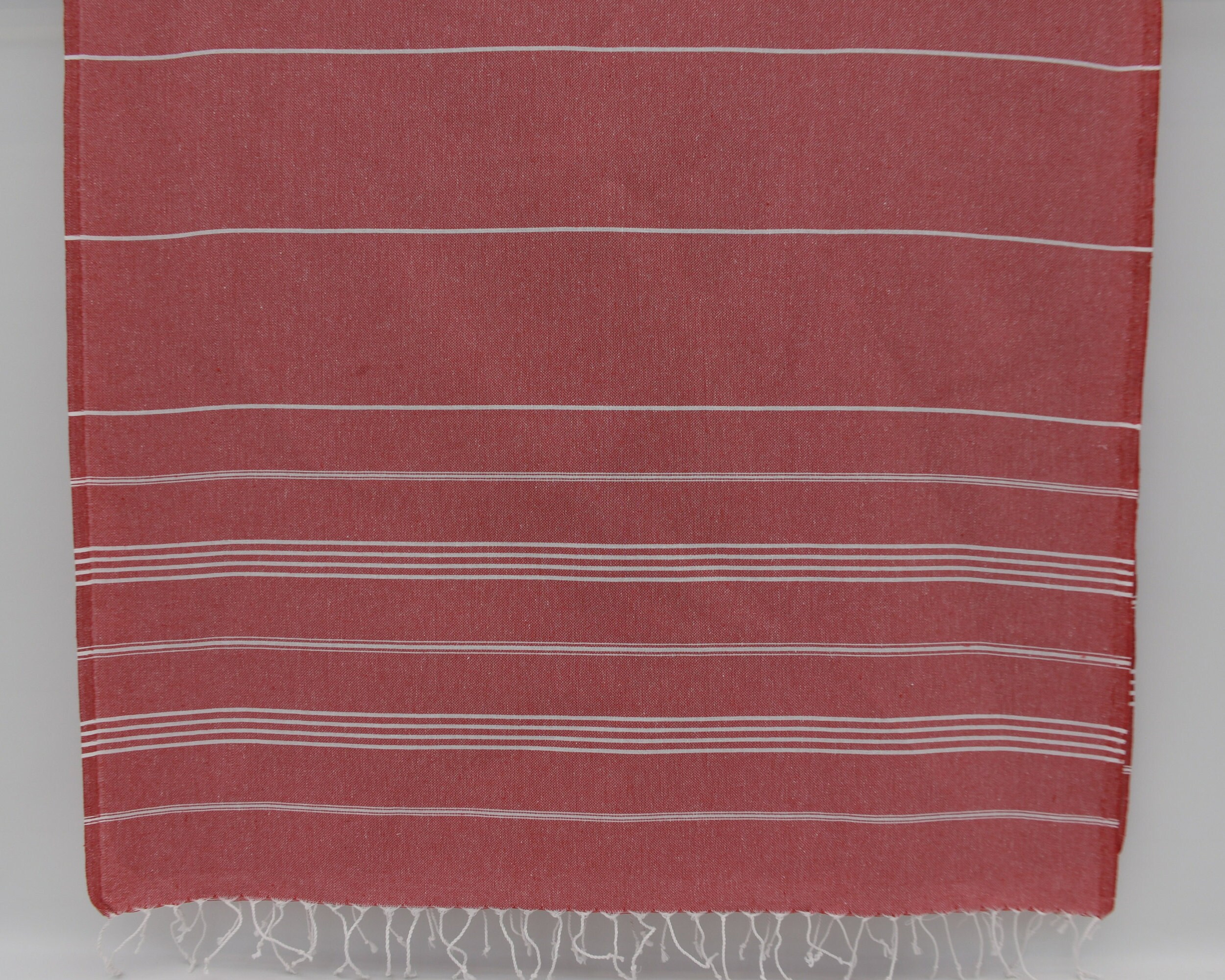 Turkish Towelhammam Towelred Towelhandmade Towelstriped Etsy