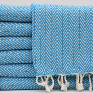 Handmade Towel,Turkish Towel,Turkish Peshtemal,Organic Towel,Bulk Towel,Anatolian Towel,Bath Towel,40&#39;&#39;x70&#39;&#39;,Turquoise Towel,K2-Damla