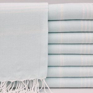 Wedding Gift,Aquamarine Towel,Bath Towel,Turkish Towels,40"x70",Beach Towel,Turkish Peshtemal,Table Throw,Striped Towel,Spa Towel,B2-sultan