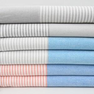 Set of 6 Pcs Towel,Personalized Towel,Turkish Towel,37&quot;x70&quot;,Gift Towel,Hammam Towel,Tribal Towel,Organic Towel,Hohemian Towel,Pool Towel,