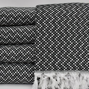 Throw Blanket,Bed Cover,Turkish Blanket,Traditional Blanket,79&quot;x87&quot;,Turkish Bedspread,Quality Blanket,Cotton Blanket,Soft Blanket,B3-HasırB