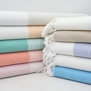 Set of 10 Pcs Towel,Turkish Towel,40&quot;x70&quot;Towel For Gift,Monogram Towel,Bridesmaid Towel,Personalized Towel,Pattern Towel,Hammam Towel,Gift