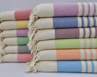 BIG SALE,Sauna Towel,Shower Towel,Turkish Towel,Set of 12 Pcs Towel,Terry Towel,36"x63",Bath Towel,Bulk Towel,Organic Towel,B9-terry-set 132