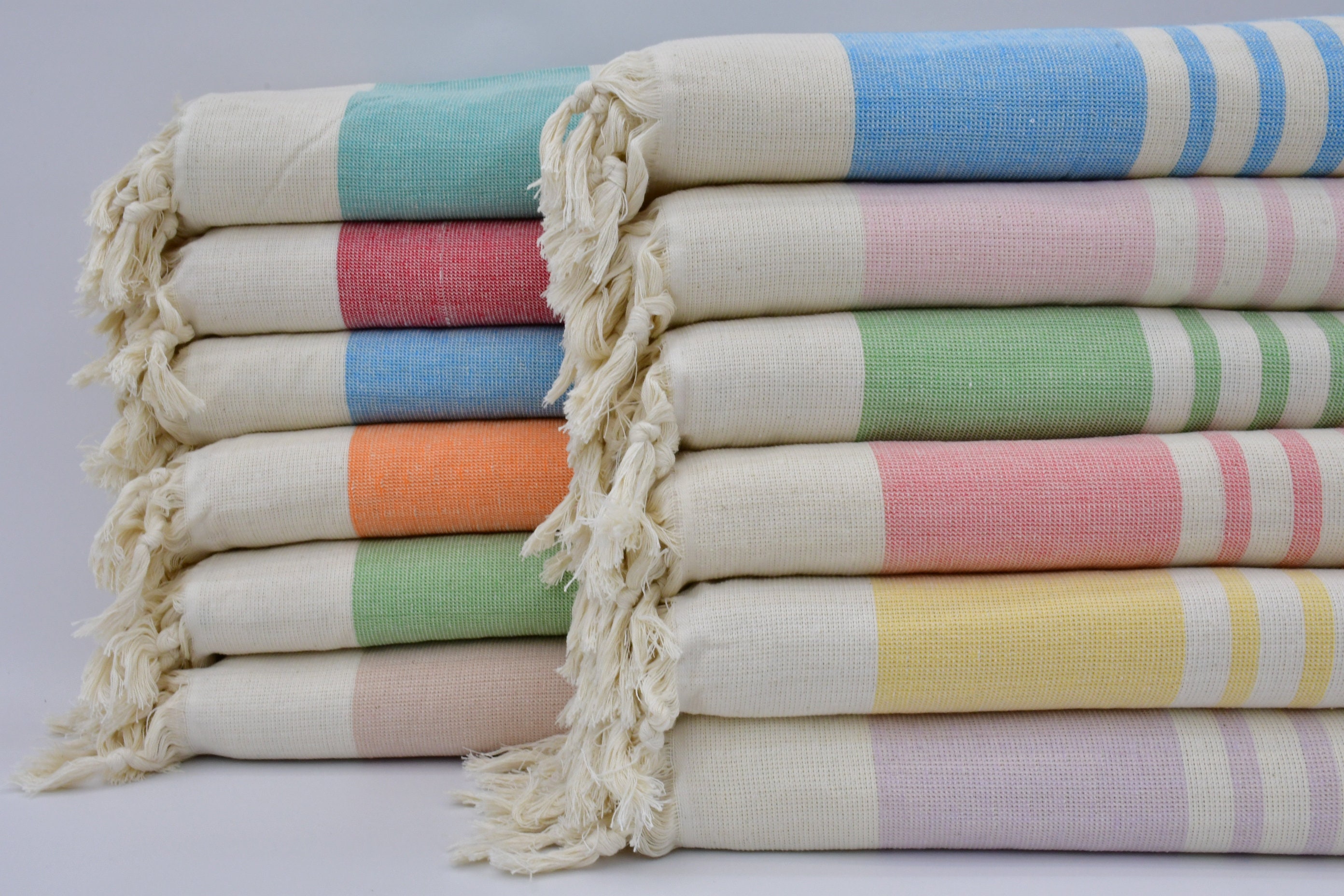 BIG SALE,Soft Towel,Picnic Towel,Turkish Towel,Set of 12 Pcs Towel,Terry Towel,36"x63",Bath Towel,Bulk Towel,Camp Towel,B9-terry-set 73