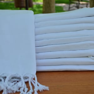 Personalized Bath Towel,White Towel,Turkish Towel,Cotton Towel,Beach Towel,Turkish Bath Towel,Turkish Peshtemal,Turkish White Towel,Spa Towel