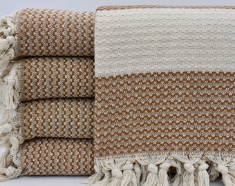 Gift Bedspread,Turkish Bedspread,Brown Blanket,Cotton Blanket,79x97,Turkish Blanket,Traditional Blanket,Sofa Cover Blanket,B2-KumB