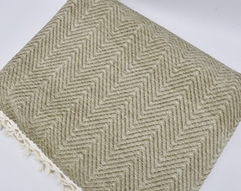 Beige Blanket,Turkish Bedspread,83"x103" Blanket,Velvet Blanket,Turkish Blanket,Thick Blanket,Gift Blanket,Sofa Cover,Couch Throw,BD-kadife