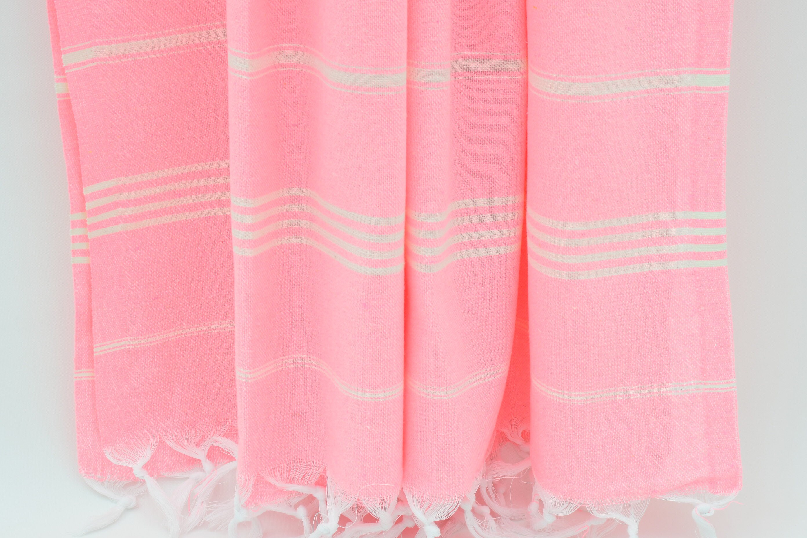 Bright Pink TowelHandmade TowelBoho Decor TowelCurtian Etsy