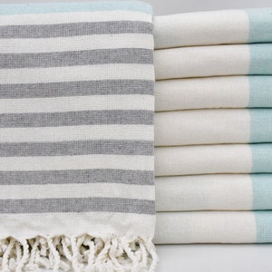 Beach Towel,Mint Green Towel,Cotton Towel,Spa Towel,Yoga Towel,40&quot;x65&quot;,Terry Towel,Turkish Peshtemal,Personalized Gift Towel,B7-defne