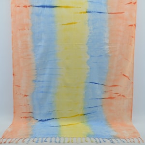 Turkish Towel,Dye Beach Towel,Turkish Peshtemal,38&#39;&#39;x65&quot;,Dip Dye Batik Towel,Batik Towel,Colorful Towel,Surfer Beach Towel,B1-batik48