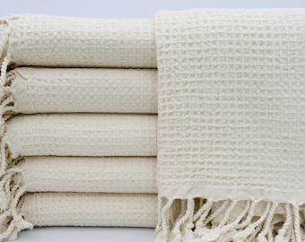 WaffleTowel,34"x70",Turkish Peshtemal,Stonewashed Towel,B9-Waffle