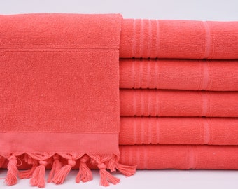 Beach Towel,Turkish Towel,Terry Towel,40"x70",Personalized Towel,Bridemaid Towel,Handwoven Towel,Wedding And Party,Pattern Towel,K2-b.havlu