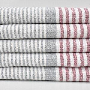 Handwoven Towel,Turkish Towel,Gray and Burgundy Towel,Soft Towel,40&quot;x65&quot;,Bath Towel,Bridesmaid Towel,Peshtemal Towel,Terry Towel,B7-akel