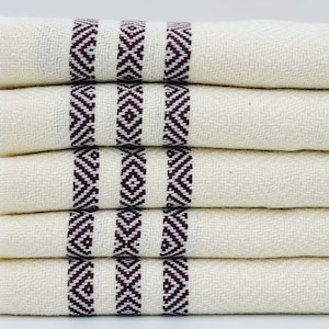 Gift Small Towel,Bulk Napkin Towels,Turkish Napkin Towel,Dark Brown Napkins,11&quot;x19&quot;,Face Towel,Turkish Peshkir,Kitchen Towel,M5-kesikelmasP