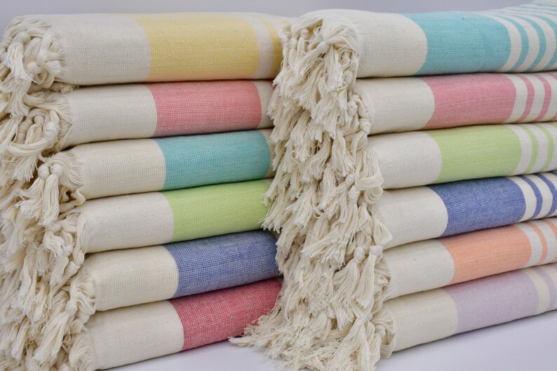 TURKISHDOWRY Cotton Turkish Towel - Thumbnail 2
