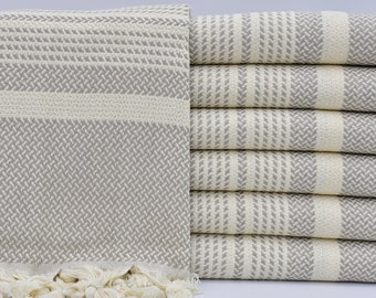 Turkish Towel,Beach Towel,Turkish Bath Towel,Hammam Towel,38"x70",Massage Towel,Picnic Towel,Turkish Peshtemal,Beige Towel,M1-Hasır