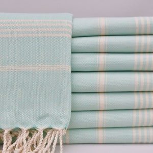 Turkisk handduk, mintgrön handduk, personlig presenthandduk, badhandduk, 40"x70", turkisk peshtemal, möhippahandduk, konsthandduk, B4-Sultan