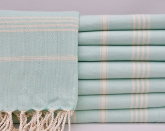 Turkish Towel,Mint Green Towel,Personalized Gift Towel,Bath Towel,40"x70",Turkish Peshtemal,Bachelorette Party Towel,Art Towel,B4-Sultan