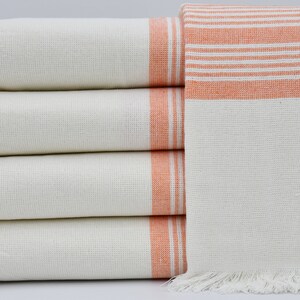 Bath Decor Towel,Turkish Towel,Beach Towel,Orange Towel,Hammam Peshtemal,38"x65",Pool Towel,Wholesale Towel,Turkish Peshtemal,B7-Vezir