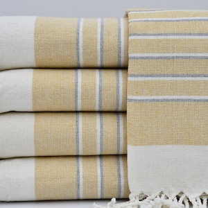 Bath Towel,Hammam Towel,Turkish Towel,Terry Towel,Mustard Towel,Wedding Towel,40"x65",Handmade Towel,Turkish Peshtemal,Spa Towel,B7-eftelya