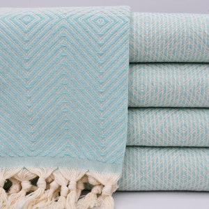 Beach Throw,Warm Blanket,Mint Blanket,Turkish Blanket,79x95,Turkish Towel,Turkish Bedspread,Turkish Cotton Throw,Patterned Blanket,B3-dreamB