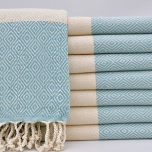 Turkish Towel,Beach Towel,40&quot;x70&quot;,Mint Green Peshtemal,Personalized Gift Towel,Spa Towel,Fitness Peshtemal,Turkish Peshtemal,B4-elmas