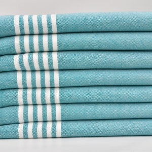 Turkish Towel,Fouta,Teal Color Towel,Festival Towel,Beach Towel,40"x67",Turkish Peshtemal,Bath Towel,Bulk Towel,Wholesale Towel,B4-esila