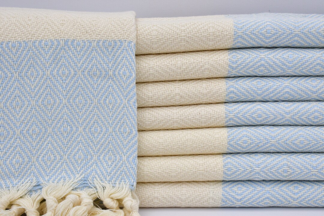 Hand Towel,baby Blue Hand Towel,soft Towel,tea Towel,peshkir Towel