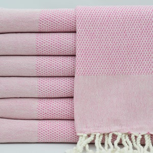 Bridesmaid Towel,Turkish Towel,Turkish Peshtemal,Wholesale Towels,38&quot;x67&quot;,Pink Towel,Anatolian Towel,Beach Towel,Bath Towel,K2-çiftyüz