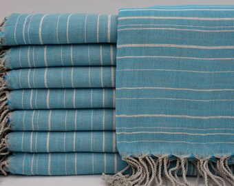 Tribal Towel,Turkish Towel,Turkey Towel,Dark Turquoise Towel,Turkish Bath Towel,Beach Towel,Hammam Towel,Handmade Towel,40"x69",B2-Gölgeli