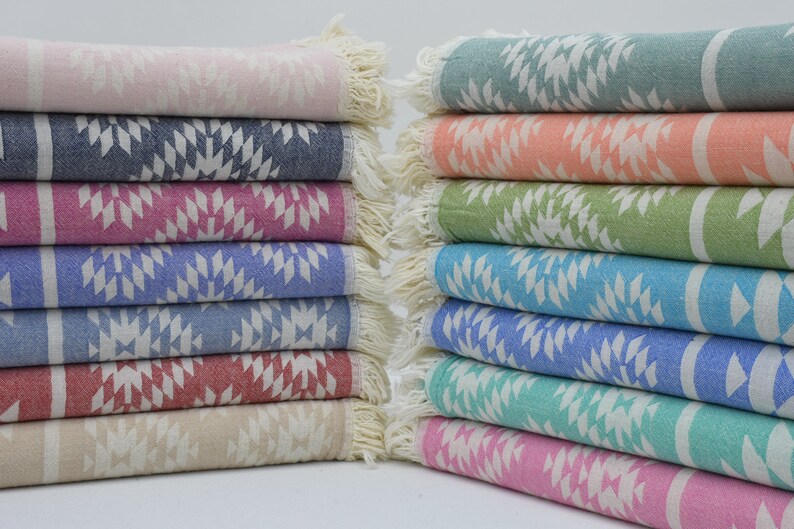 TURKISHDOWRY Peshtemal Towel - Thumbnail 2