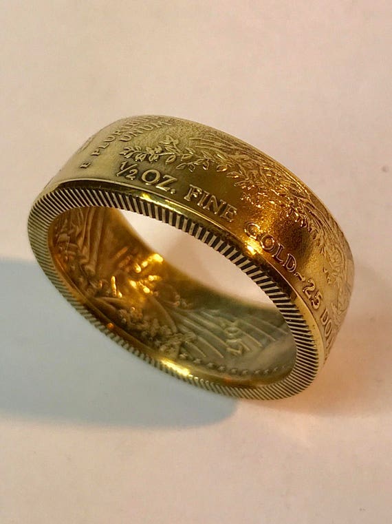 Double sided coin ring discount