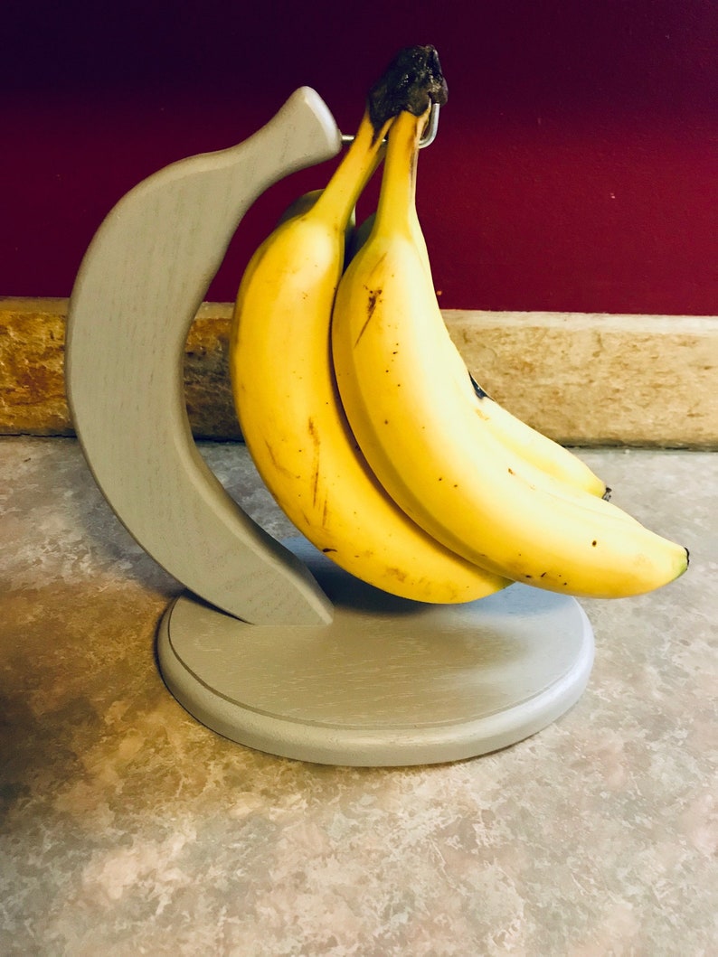 Wood Banana Holder Etsy