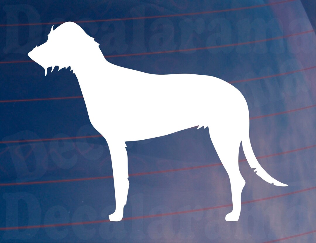2x Car Sticker Lurcher Silhouette Nice Fun Novelty Cute Van Window Bumper Boot Door Dog Decal Etsy