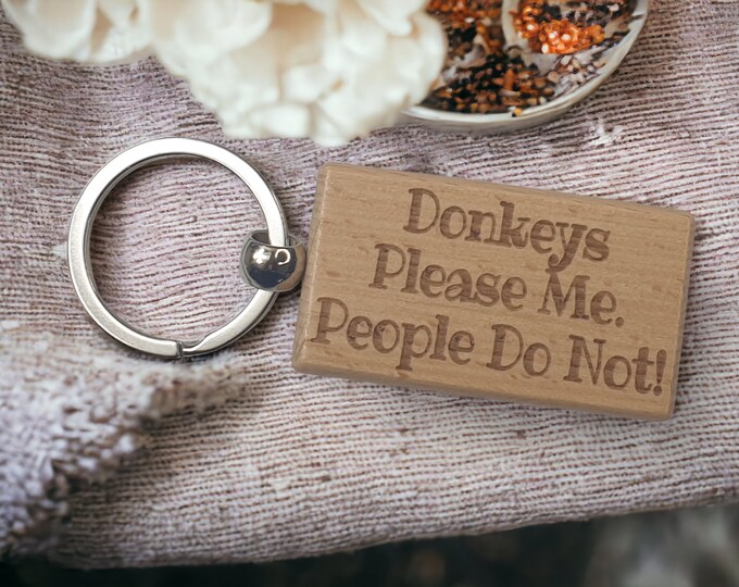 Personalised Felt Donkey Christmas Tree Decoration Personalized