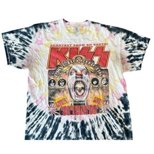 2XL * Vintage 90s 1998 Kiss Psycho Circus T Shirt * Tour