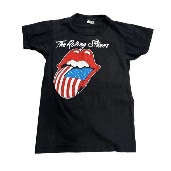 Vintage The Rolling Stones 1981 North America Shi… - image 1