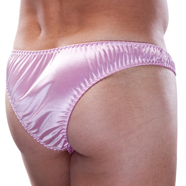 Satin Panties for MEN - The Layered Stretch Mini Bikini Brief