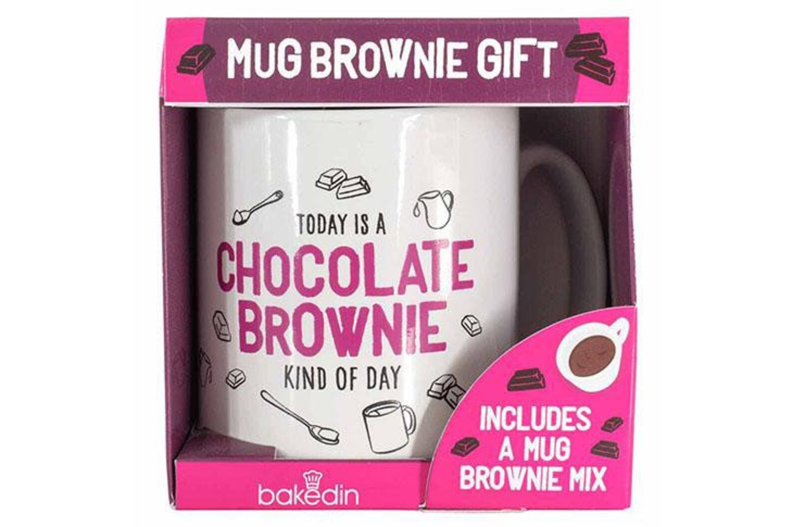 Chocolate Brownie Mug Gift Set Etsy