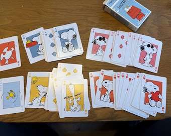 Snoopy Playing Cards Licensed