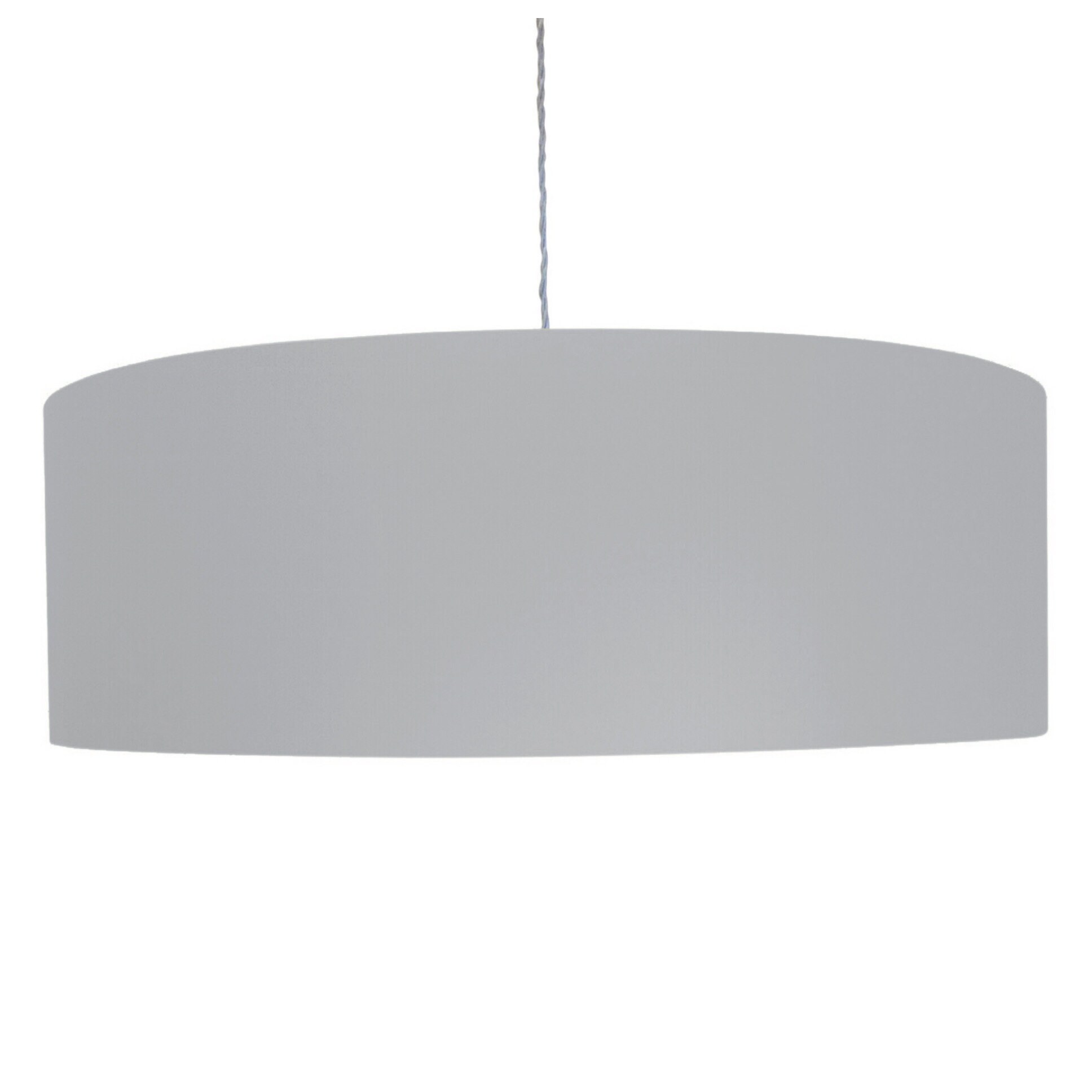 Light Grey Drum Lightshade Light Shade With Diffuser / Various Etsy UK