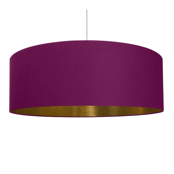 Modern Large 45cm Easy Fit Ceiling Pendant Light Shade Gold