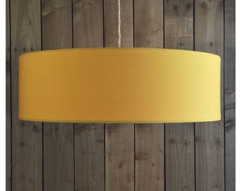 Yellow Drum Lamp Shade Lightshade Ceiling Pendant 25cm 30cm 35cm 40cm 45cm 50cm 55cm 60cm 70cm