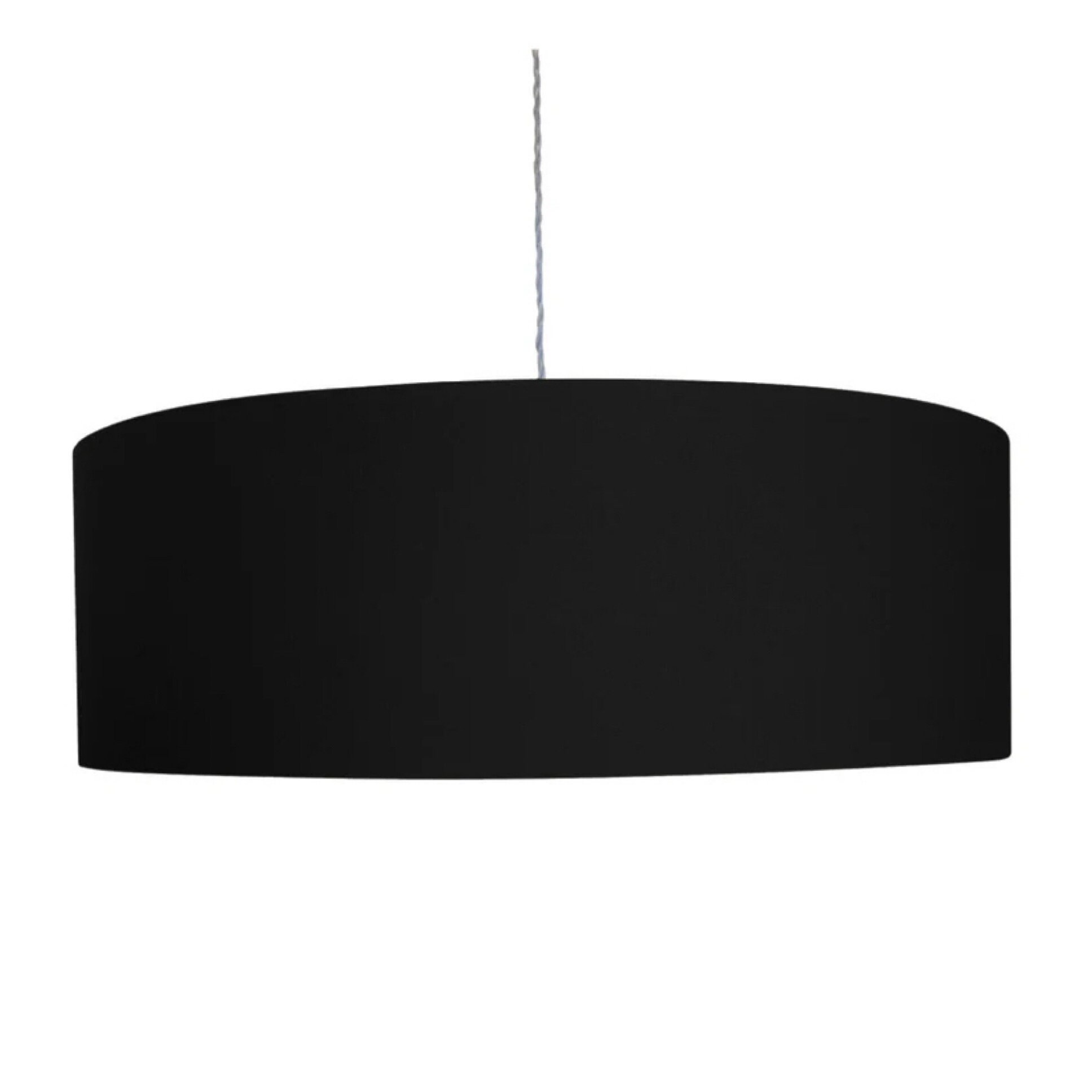 Large Black Light Shade With Diffuser Etsy UK