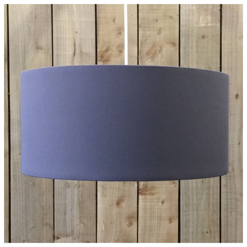 Mid Grey Drum Lamp Shade Lightshade 25cm 30cm 35cm 40cm 45cm Etsy UK