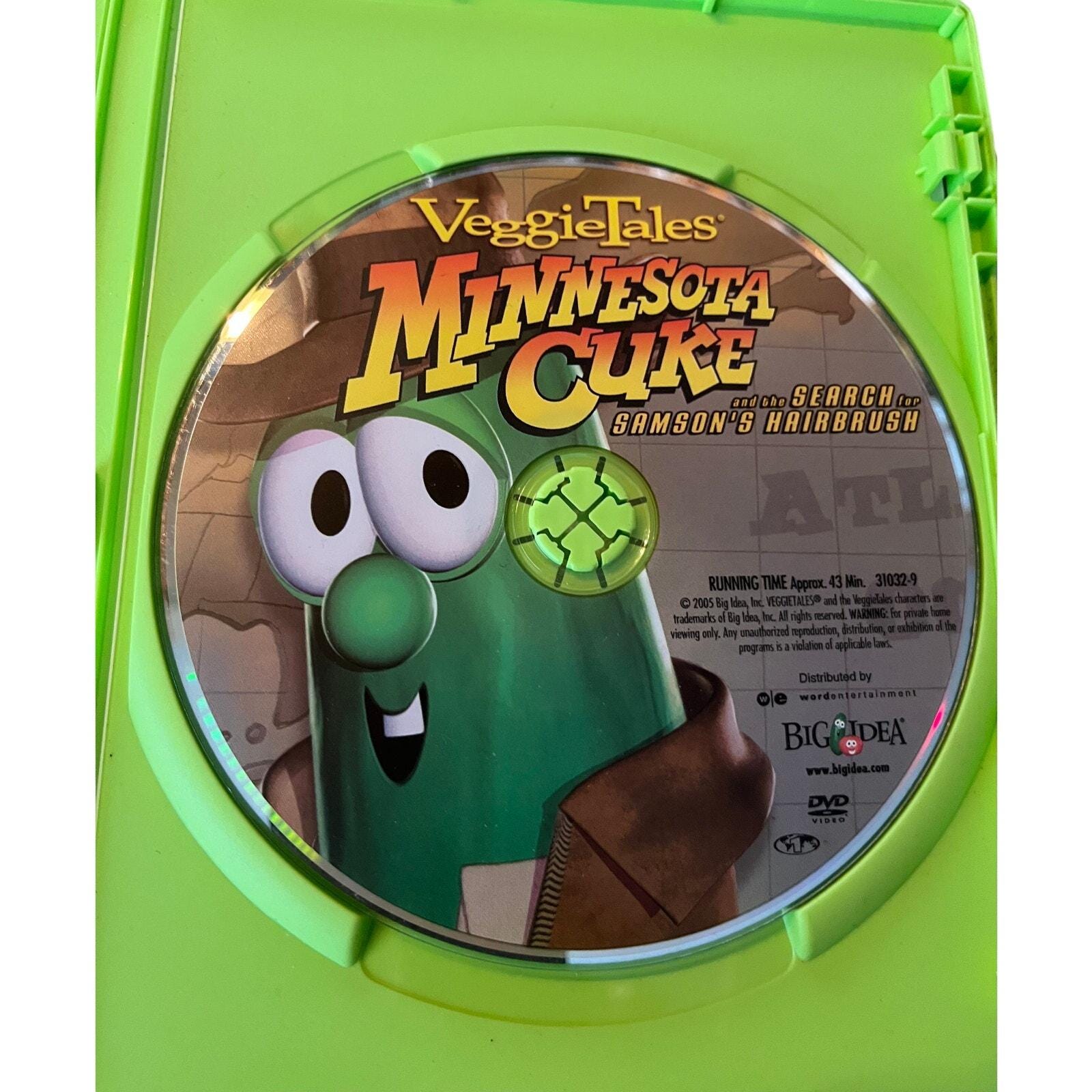 ミスター・ツカムの豆電球と乾電池 DVD　ミスターツカム Veggietales Minnesota Cuke and the Search for Samson's Hairbrush